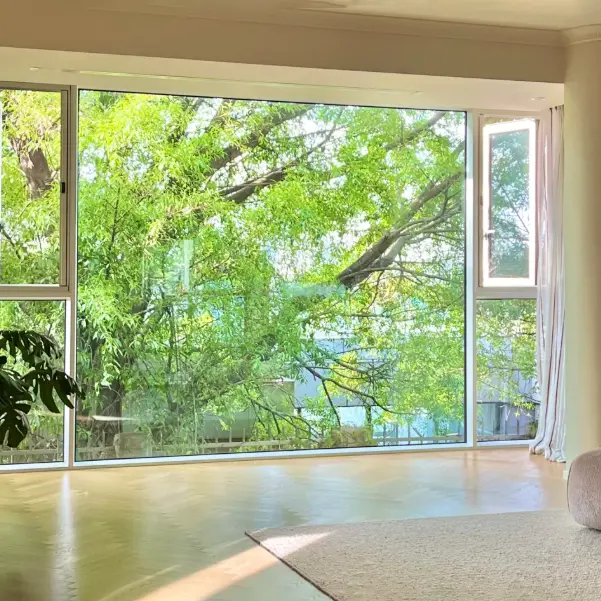 Janelas do chão ao teto em liga de alumínio